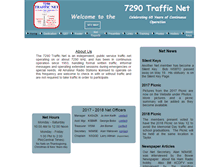 Tablet Screenshot of 7290trafficnet.org